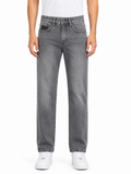 MATALINO Men's Straight Fit Washed Grey Jeans