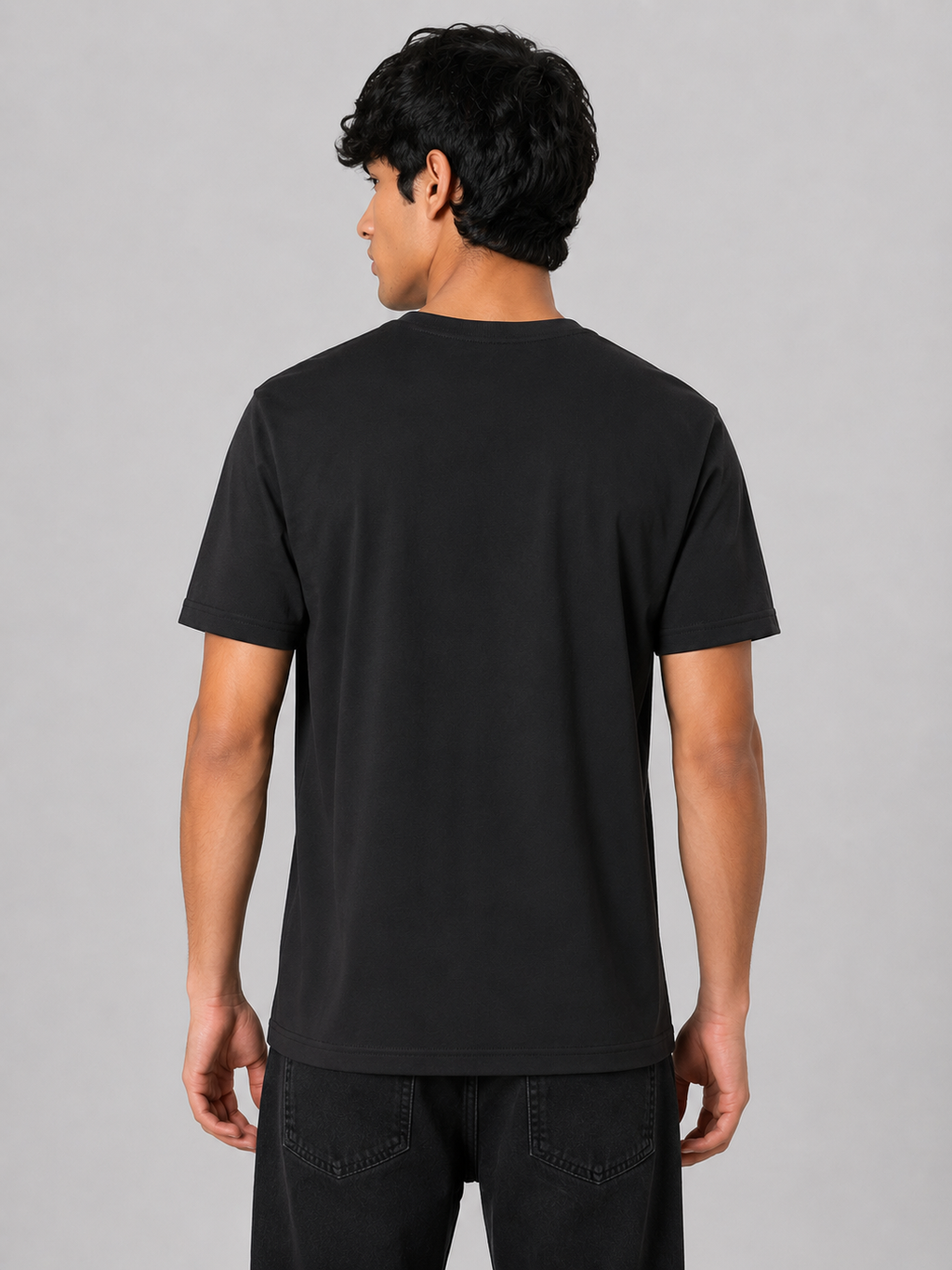 MATALINO T-Shirt – Crew Neck, Black