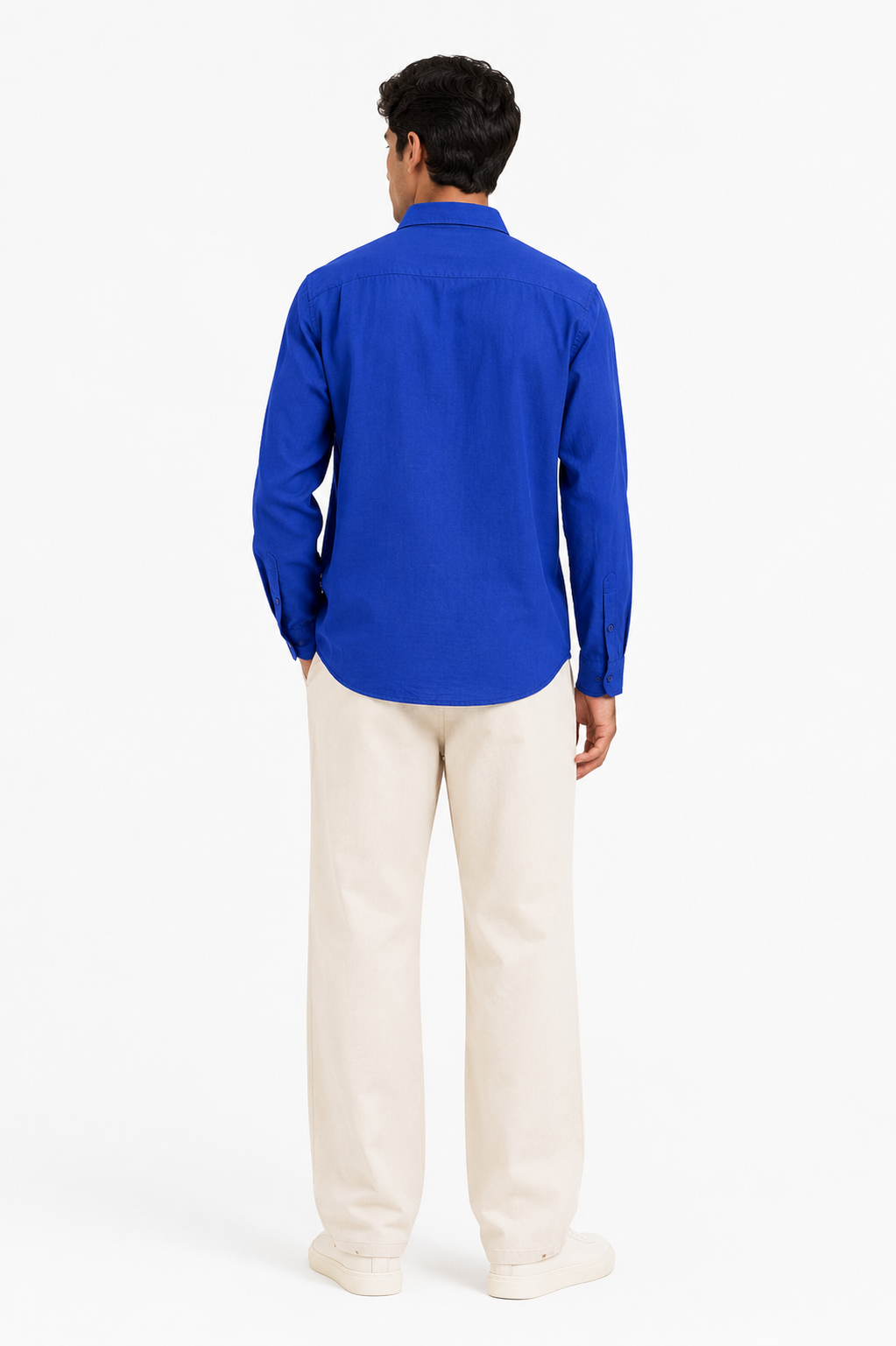 MATALINO Shirt – Cotton Blend, Royal Blue