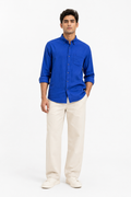 MATALINO Shirt – Cotton Blend, Royal Blue