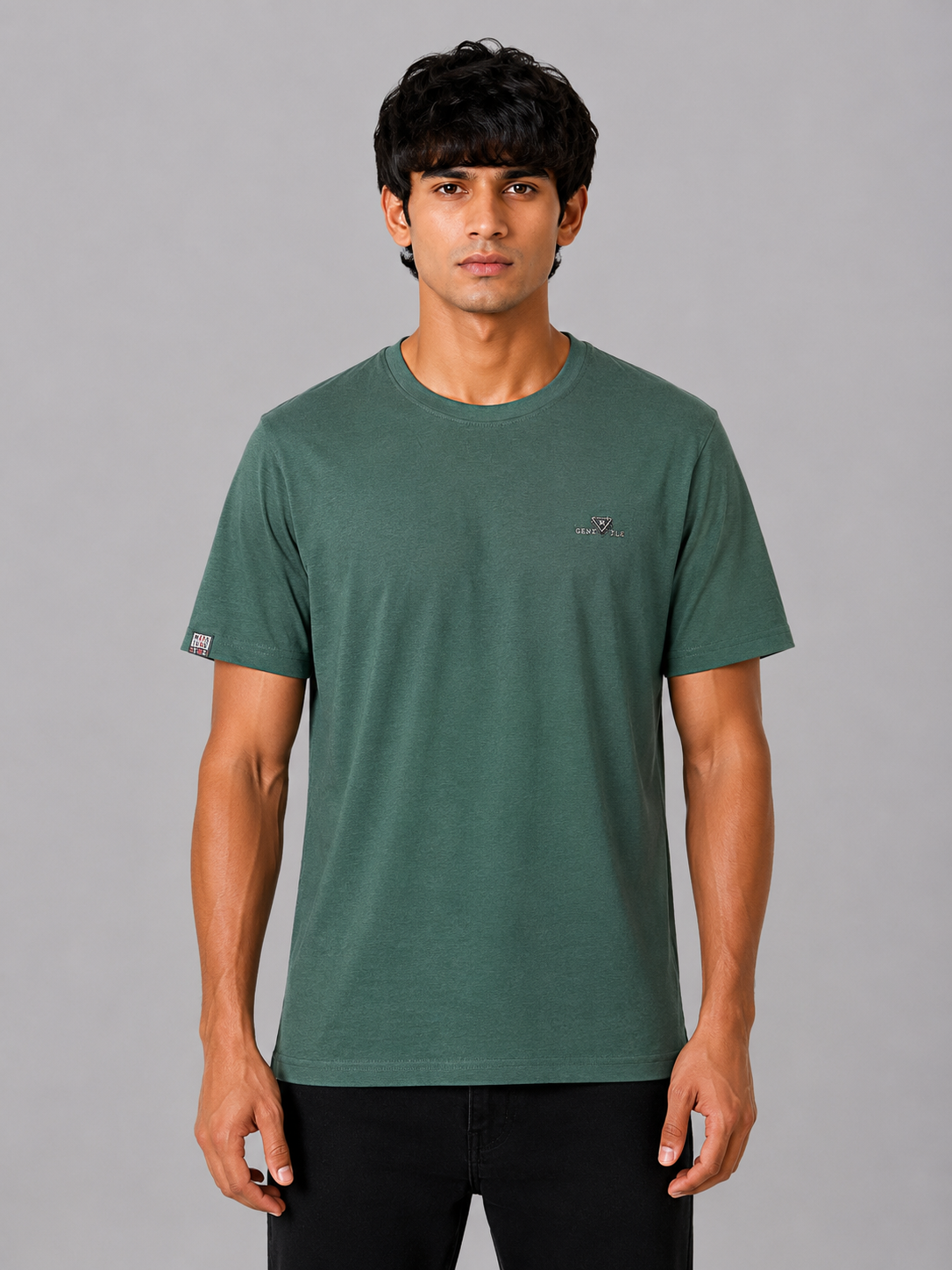 MATALINO T-Shirt – Crew Neck, Forest Green
